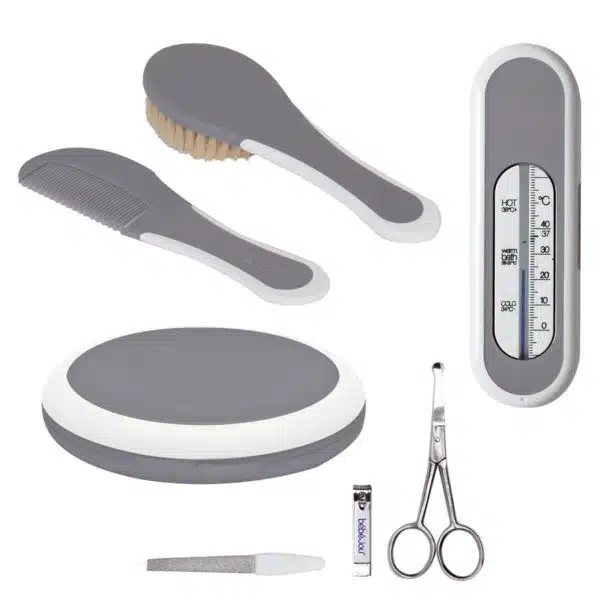 4475 negydarabos bebe jou fabulous griffin grey szurke ajandekszett fesu manikur