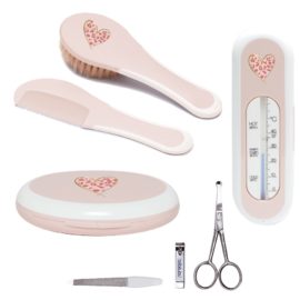 4490 negydarabos bebe jou leopard pink rozsaszin ajandekszett fesu manikur