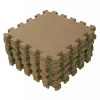 Baby Dan Puzzle habszivacs játszószőnyeg Brown 90x90 cm