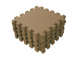 Baby Dan Puzzle habszivacs játszószőnyeg Brown 90×90 cm