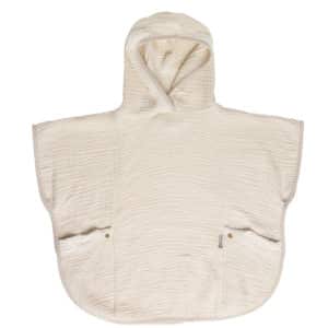 11345 detske ponco bebe jou pure cotton sand