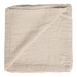11369 muszlin pelenka 100x100 cm pure cotton sand