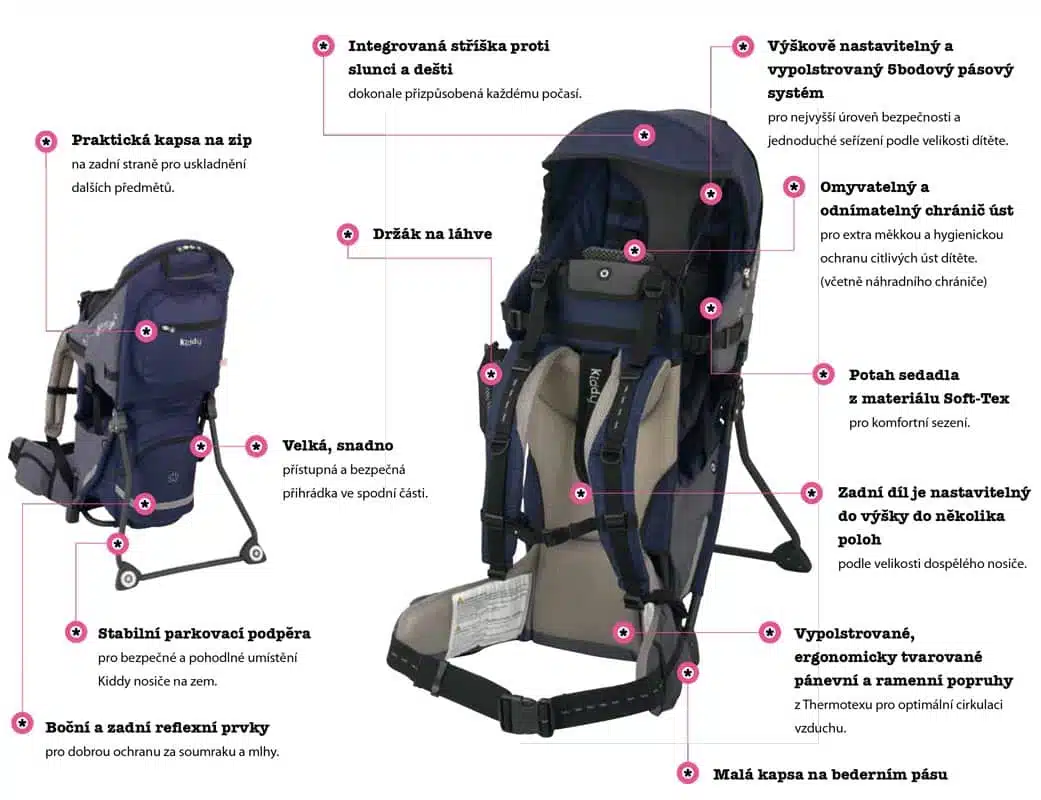 10370 2 kiddy adventure pack hati hordozo mystic black