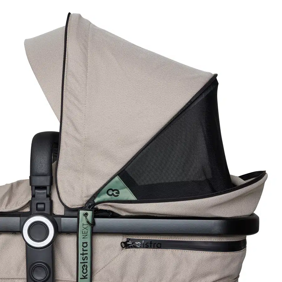 13079 2 szellozohalo a koelstra next taupe mely babakocsi feszkeben