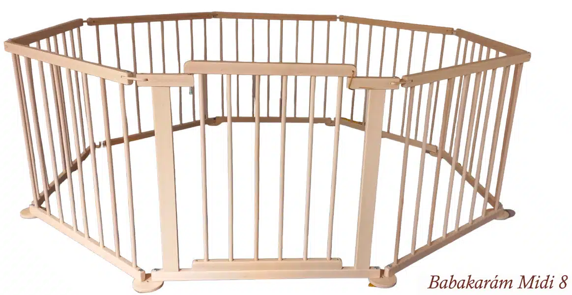 Babakarám, babakerítés használatával kompromisszum nélküli biztonság lehet az otthonában.Babakarám raktárról azonnal.