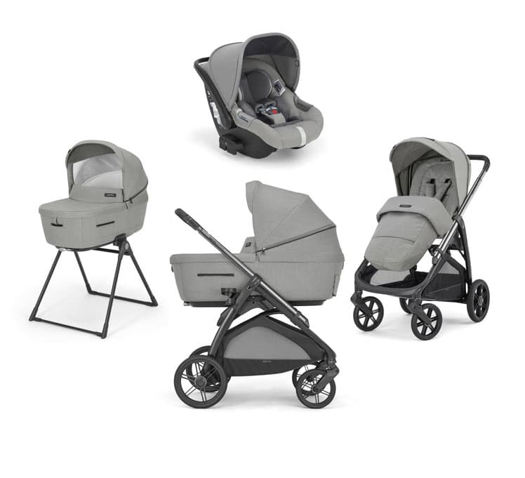 12972 inglesina aptica darwin 4in1 satin grey kombinalt babakocsi
