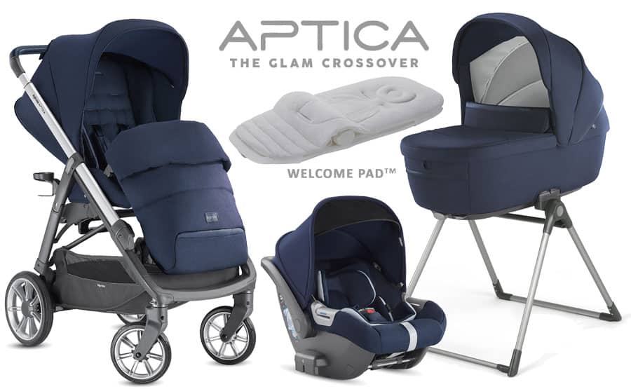 9062 olasz multifunkcionalis babakocsi inglesina aptica 4in1 2021 portland blue