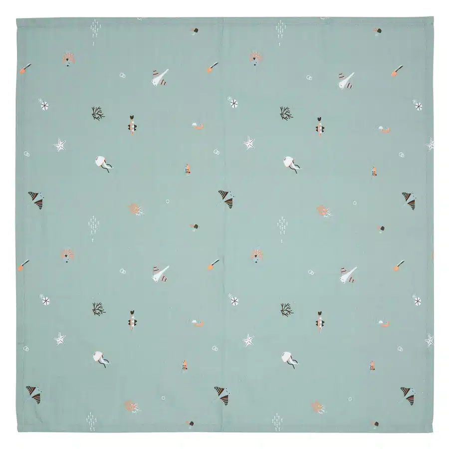 13448 1 28621 1 muselinova plenka 70x70 cm set 3ks ocean vibes