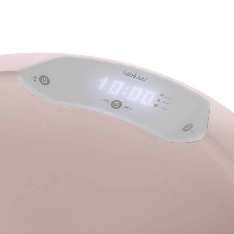13478 7 29174 7 sada digitalni vanicky bebe jou sense edition pale pink se stojanem