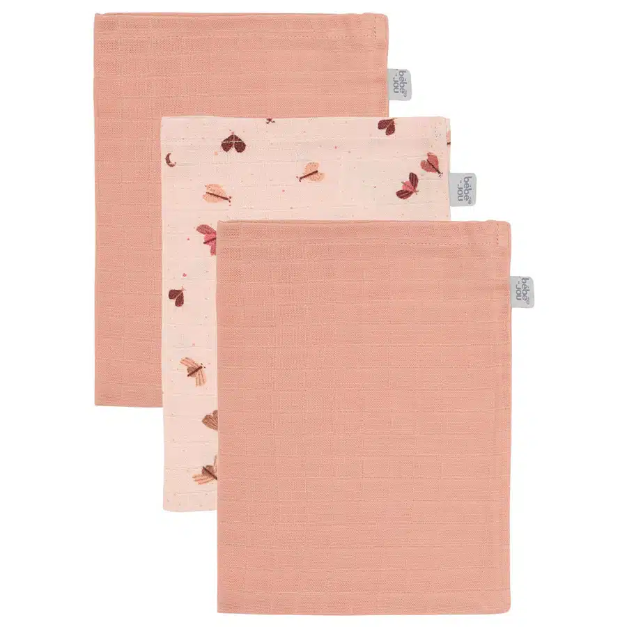 13574 3 28807 4 bambusove muselinove zinky bebe jou sweet butterfly 3ks