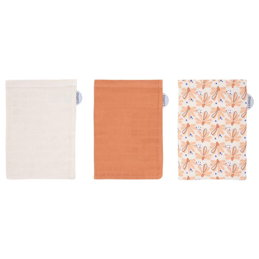 13763 muszlin furdetokesztyu bambusszal luma flowerfever nude 3db