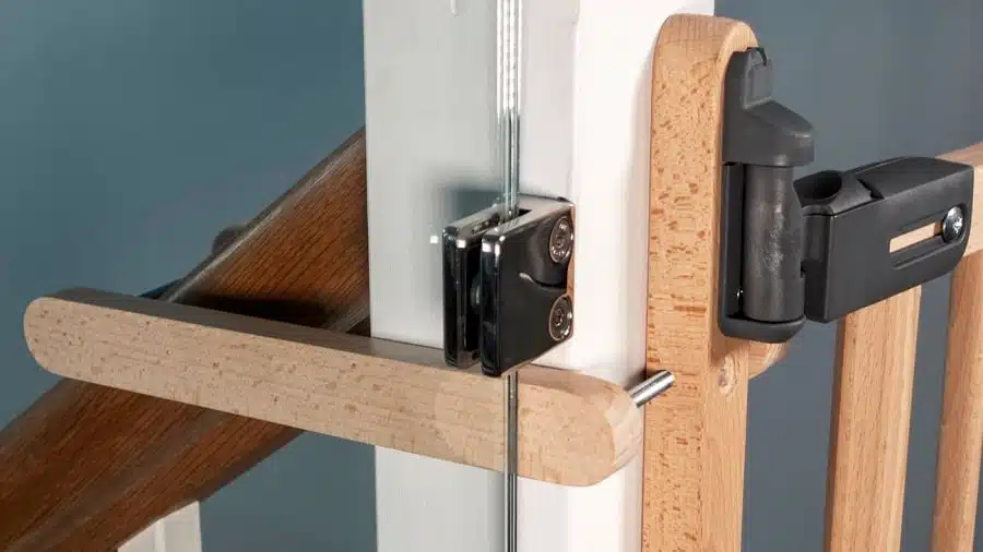 15506 2 babydan adjust pro stair gate baluster edition magas biztonsagi racs fa 74 5 114 cm m 81cm