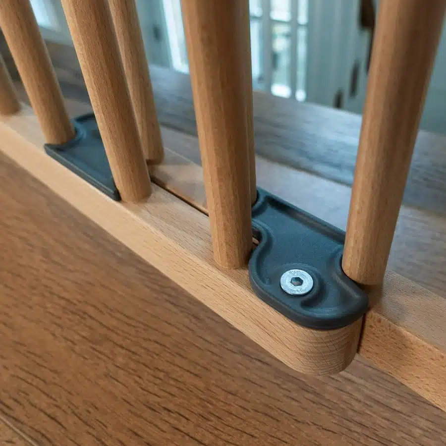 15506 8 babydan adjust pro stair gate baluster edition magas biztonsagi racs fa 74 5 114 cm m 81cm